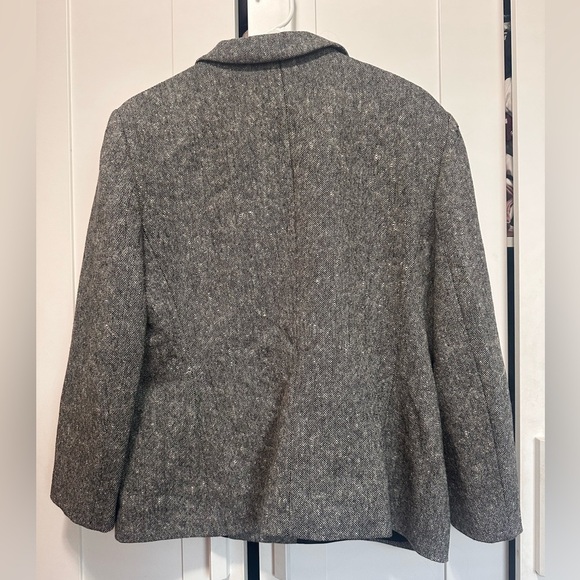 Jaeger Women's Gray Wool Blazer size 14 - Picture 7 of 14